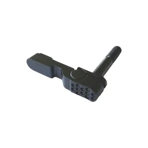 Forward Controls Design Ambidextrous AR-15 Magazine Release - Short Dimpled Lever - Black