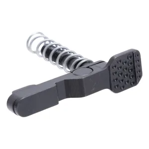 Forward Controls Design Ambidextrous AR-15 Magazine Release - Dimpled Lever - Black