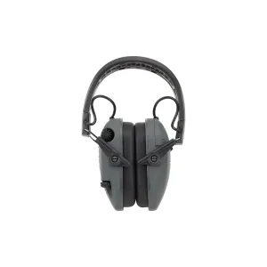 Walker's Razor TACTI-GRIP Series Slim Electronic Muffs - Battleship Gray