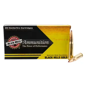 Black Hills Gold 168 gr ELDM .308 Winchester Ammunition - 20 Rounds