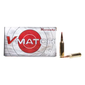 Hornady V-Match 22 Creedmoor 69gr ELD-VT - Box of 20