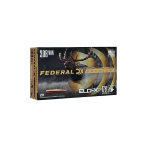 Federal Premium .308 Win 178gr ELD-X - Box of 20