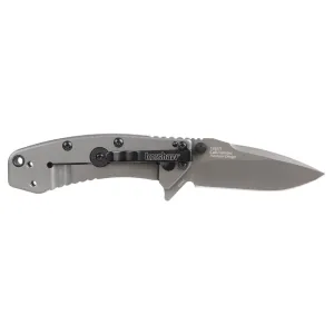 Kershaw Knives Cryo 2.75" Spring Assisted Drop Point Blade - Plain Edge