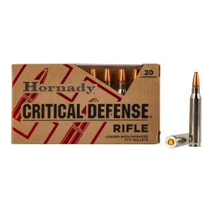 Hornady Critical Defense 223 Rem 73gr FTX - Box of 20