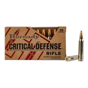 Hornady Critical Defense 223 Rem 55gr FTX - Box of 20