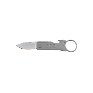 SOG KeyTron 1.8" Grey Keychain - Folding Knife