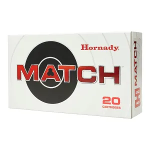 Hornady Match 223 Rem 75gr BTHP - Match Ammo - 20rd