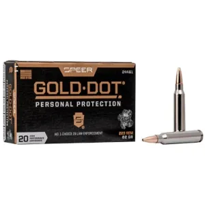 Speer 223 Rem 62Gr Gold Dot - Box Of 20