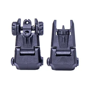 ATI Flip Up Polymer Front & Rear - Back Up Sight Set
