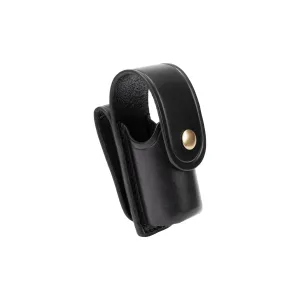 Aker Leather MK III Snap On Mace Case - Black Plain