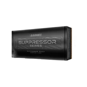 Barnes Suppressor Series 9mm Luger 147gr Sierra JHP - Box of 20