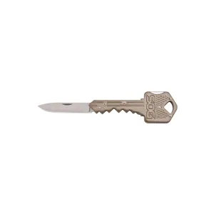 SOG Key Knife 1.5" Brass Keychain - Folding Knife