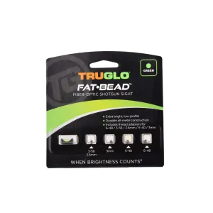 Truglo Fat-Bead Universal Shotgun Sight - Green