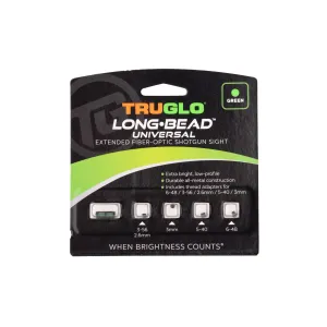 Truglo Long-Bead Universal Shotgun Sight - Green
