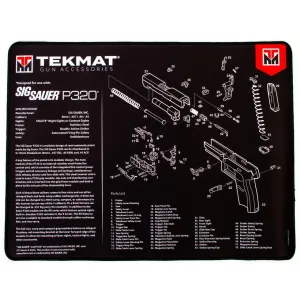 TekMat Ultra Sig Sauer P320 Handgun 20" x 15" - Cleaning Mat