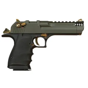 Magnum Research Desert Eagle L5 .44 Magnum Pistol - 5" - Green - 1x 8rd Mag