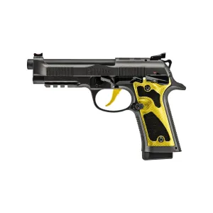 Beretta 92X Performance Carry Optic Optic Ready 9mm Pistol - 4.9" - Yellow - 2x 18rd Mags