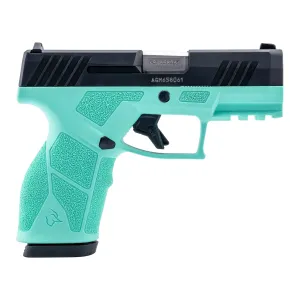 Taurus GX2 9mm Pistol - 3.38" - Teal/Black - 2x 10rd Mags