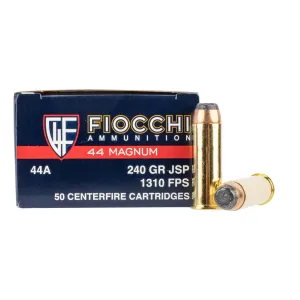 Fiocchi Defense Dynamics 44 Rem Mag mag 240gr JSP - Box of 50