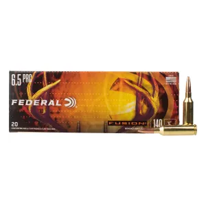 Federal Fusion 6.5 PRC 140gr Fusion - Box of 20