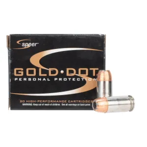 Speer Gold Dot 45 ACP 230gr GDHP - Box of 20