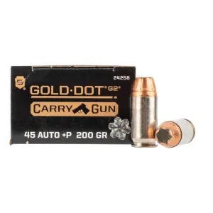 Speer Gold Dot G2 45 ACP 200gr GDHP - Box of 20
