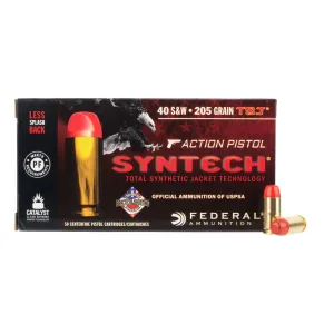 Federal American Eagle Syntech 40 S&W 205gr TSJ - Box of 50