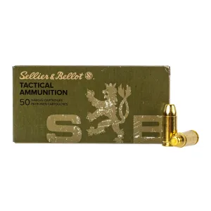 Sellier & Bellot 9mm Luger Subsonic 140gr FMJ Ammo - Box of 50