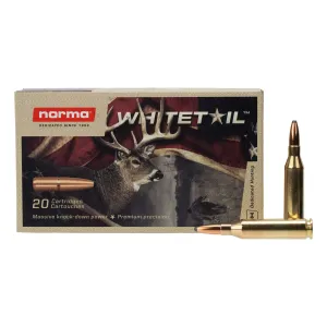 Norma Whitetail 243 Win 100gr PSP Ammo - Box of 20