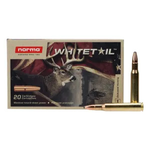 Norma Whitetail 30-06 150gr PSP Ammo - Box of 20