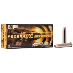 Federal HammerDown 45-70 GOV GOVernment 300gr HammerDown Ammo - Box of 20