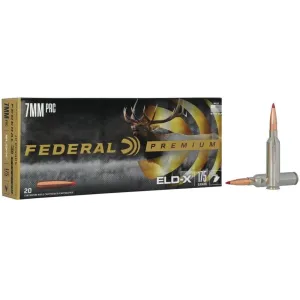 Federal Premium 7mm PRC 175gr ELD-X Ammo - Box of 20
