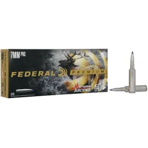 Federal Premium 7mm PRC 155gr Terminal Ascent Ammo - Box of 20