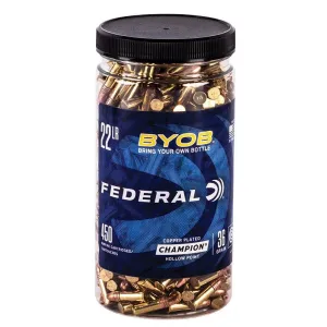 Federal 22 LR 36gr CPHP Ammo - Box of 450