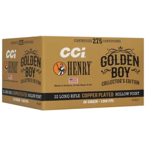 CCI Henry Golden Boy 22 LR 36gr CPHP Ammo - Box of 50