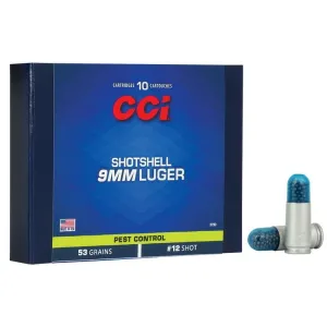CCI Shotshell 9mm Shotshell Ammo - Box of 10