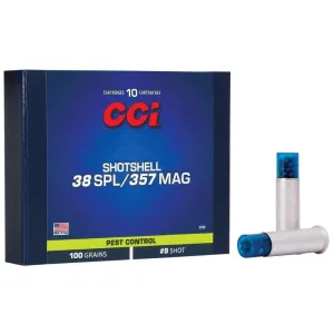 CCI Shotshell 38 Special/357 Magnum Mag Shotshell Ammo - Box of 10