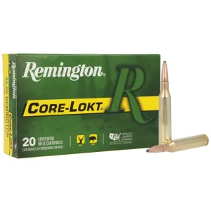 Remington Core-Lokt 25-06 Rem 120gr PSP Ammo - Box of 20