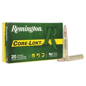 Remington Core-Lokt 30-06 Springfield 165gr PSP Ammo - Box of 20