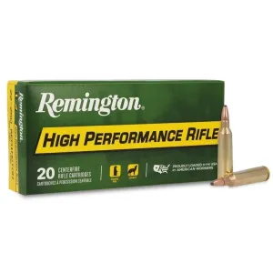 Remington 22-250 Rem 55gr PSP Ammo - Box of 20