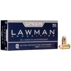 Speer Lawman 45 ACP 230gr TMJ Ammo - Box of 50