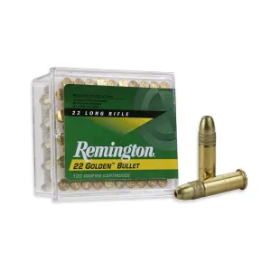 Remington Golden Bullet 22 LR 36gr HP Ammo - Box of 100
