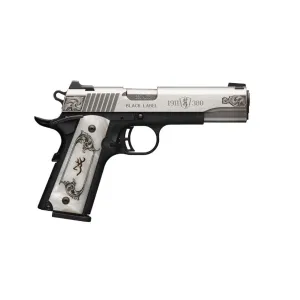 Browning Black Label .380 ACP 1911 Pistol - 4.25" - Stainless - 2x 8rd Mags