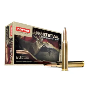 Norma Whitetail 270 Win 130gr PSP Ammo - Box of 20