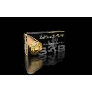 Sellier & Bellot 9mm Luger 124gr JHP Ammo - Box of 50