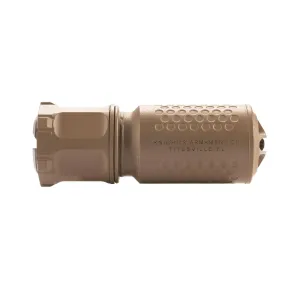 Knight's Armament Company QDC MCQ PRG 5.56 Rifle Suppressor - FDE