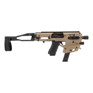 CAA Micro Advanced Conversion Kit with Long Stabilizer Gen 2 - Fits GLOCK - Flat Dark Earth - Open Box