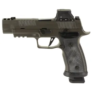SIG Sauer P320 AXG Legion Optic Ready 9mm Pistol - 3.9" - Legion Gray - 3x 21rd Mags