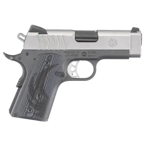 Ruger SR1911 Lightweight Officer 9mm 1911 Pistol - 3.6" - Stainless - 2x 8rd Mags
