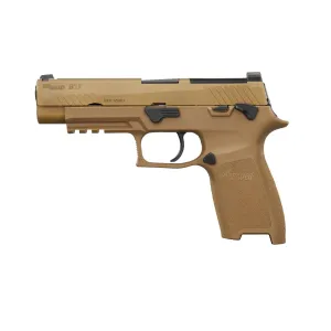 SIG Sauer M17 CSS 9mm Pistol MA Compliant - 4.7" - Coyote PVD - 3x 10rd Mags